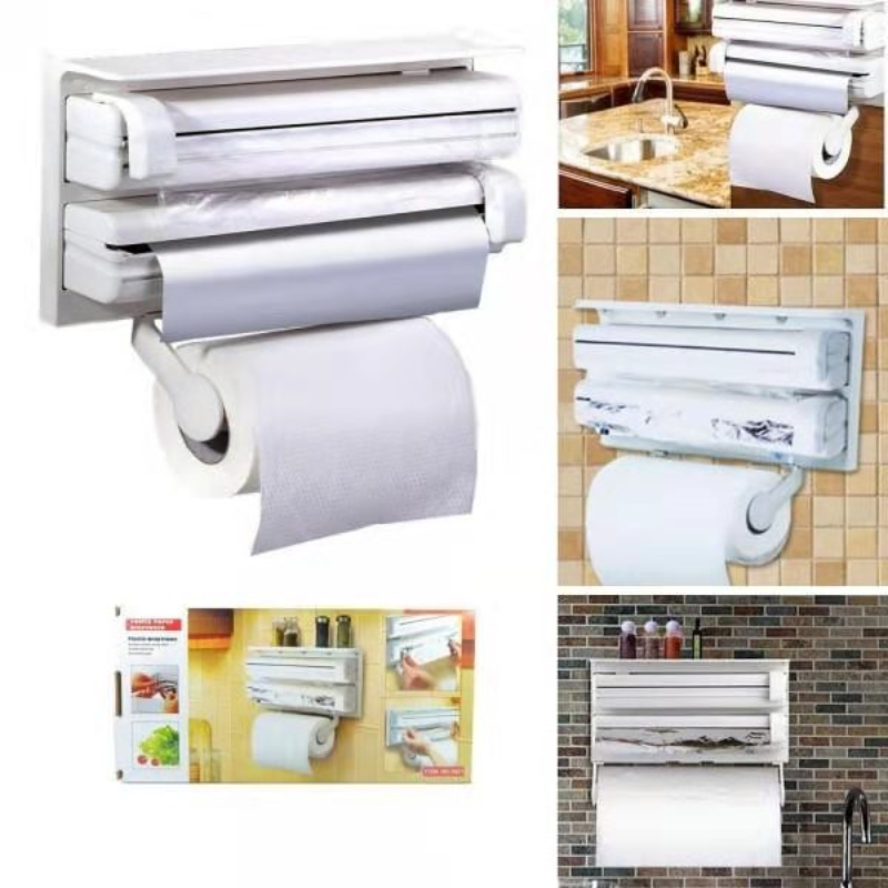 Wall Mount Tissue Paper Triple Paper Roll Dispenser  Main Image